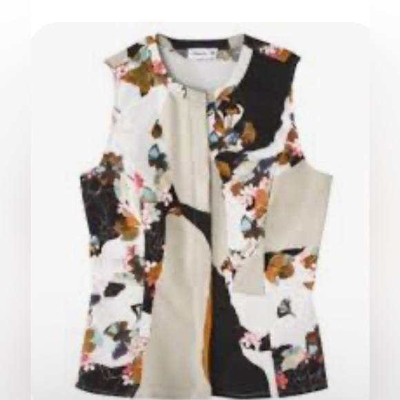 3.1 Philip Lim for Target floral peplum top - Picture 2 of 6